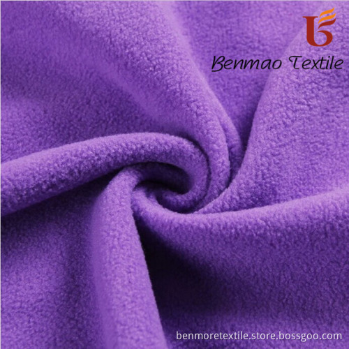 High-End Polar Fleece Fabric for Home Textile/ Dyed Polyester Polar Fleece